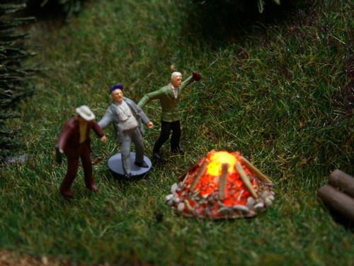 Lagerfeuer mit led - lagerfeuer,