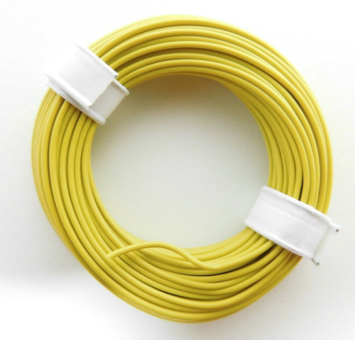 Litze kabel gelb - m, z.b