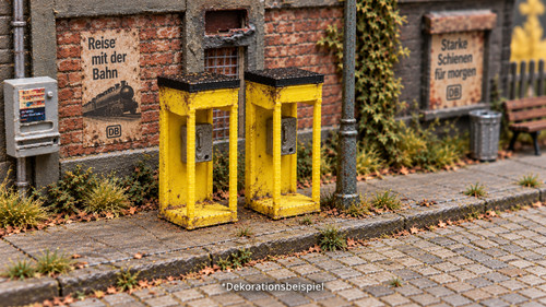 Stück gelbe telefonzelle - 2,